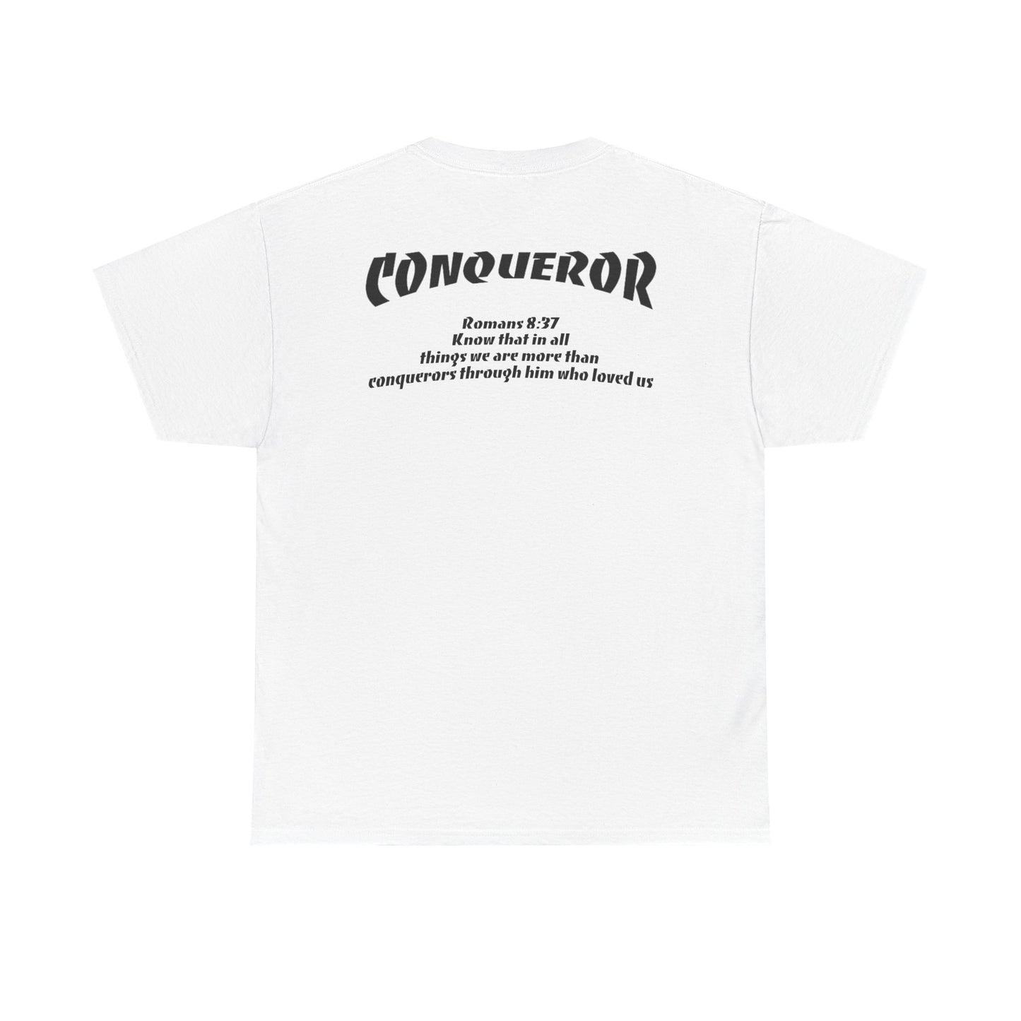 WHITE and BLACK Faith Focus Unisex Tee